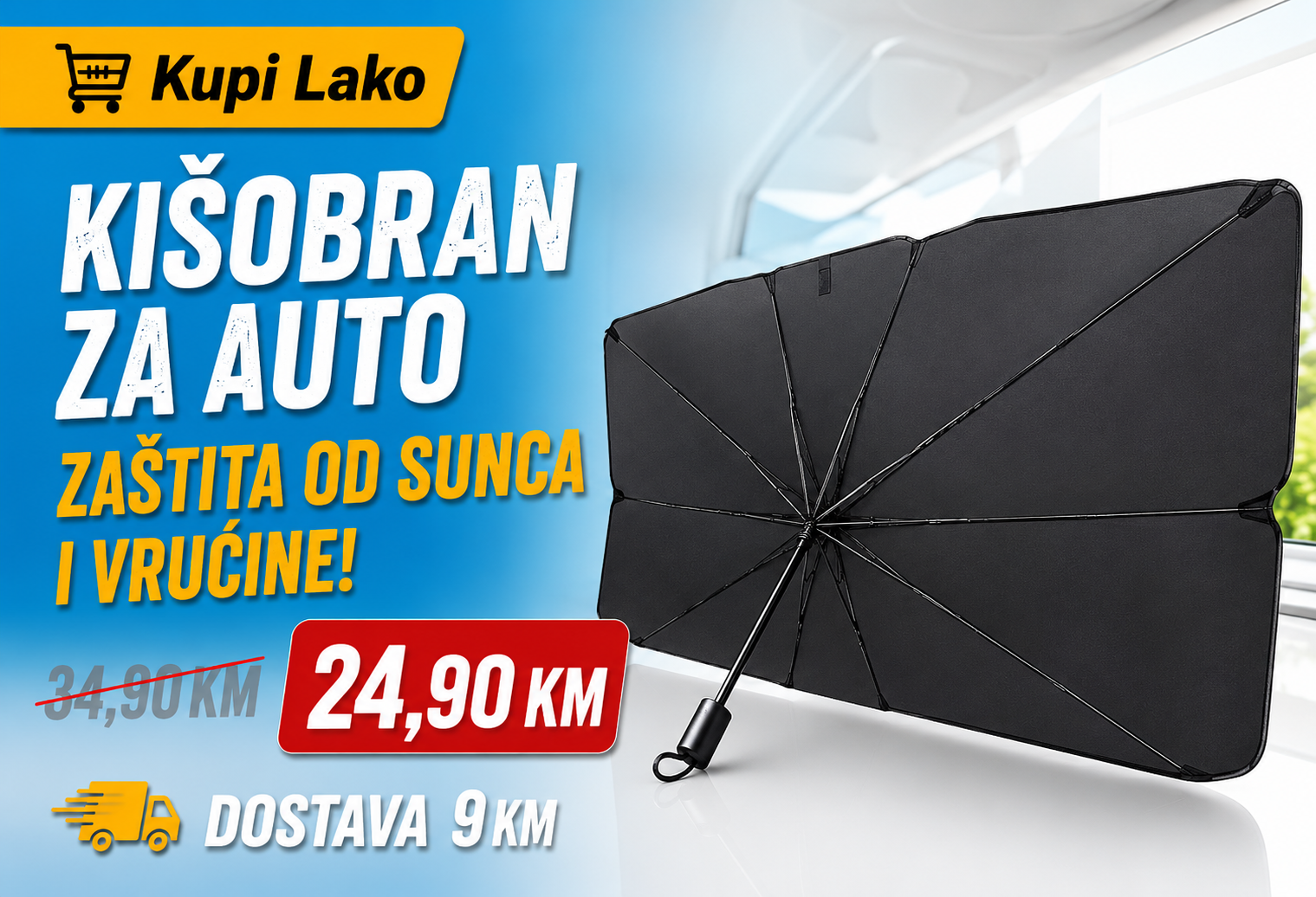 Kišobran Za Auto